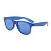 S53221 - Blue Lens/Frame Translucent Sunglasses