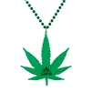 Cannabis Medallion Beads