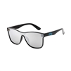 Mixer Sunglasses Black with Mirrored Lens