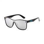 Mixer Sunglasses Black with Mirrored Lens