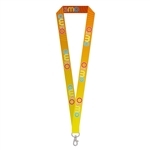 1" Full Color Lanyard