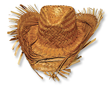 Straw Beach Cowboy Hat